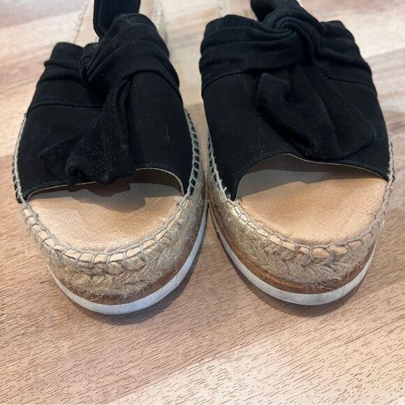 Eric Michael suede leather platform slides - Picture 5 of 5